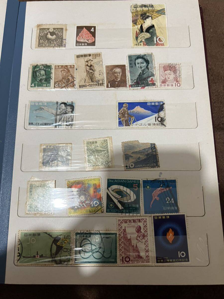 JP1157＊切手 日本郵便 使用済み切手 アンティーク 冊子付＊の画像2