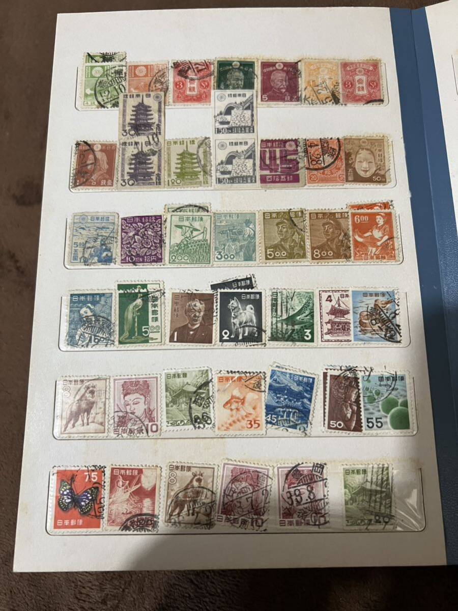 JP1157＊切手 日本郵便 使用済み切手 アンティーク 冊子付＊の画像3
