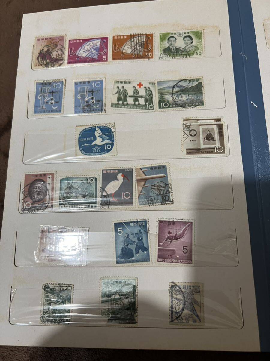 JP1157＊切手 日本郵便 使用済み切手 アンティーク 冊子付＊の画像4