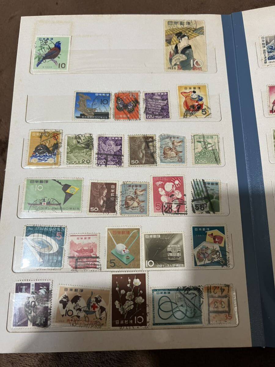 JP1157＊切手 日本郵便 使用済み切手 アンティーク 冊子付＊の画像8