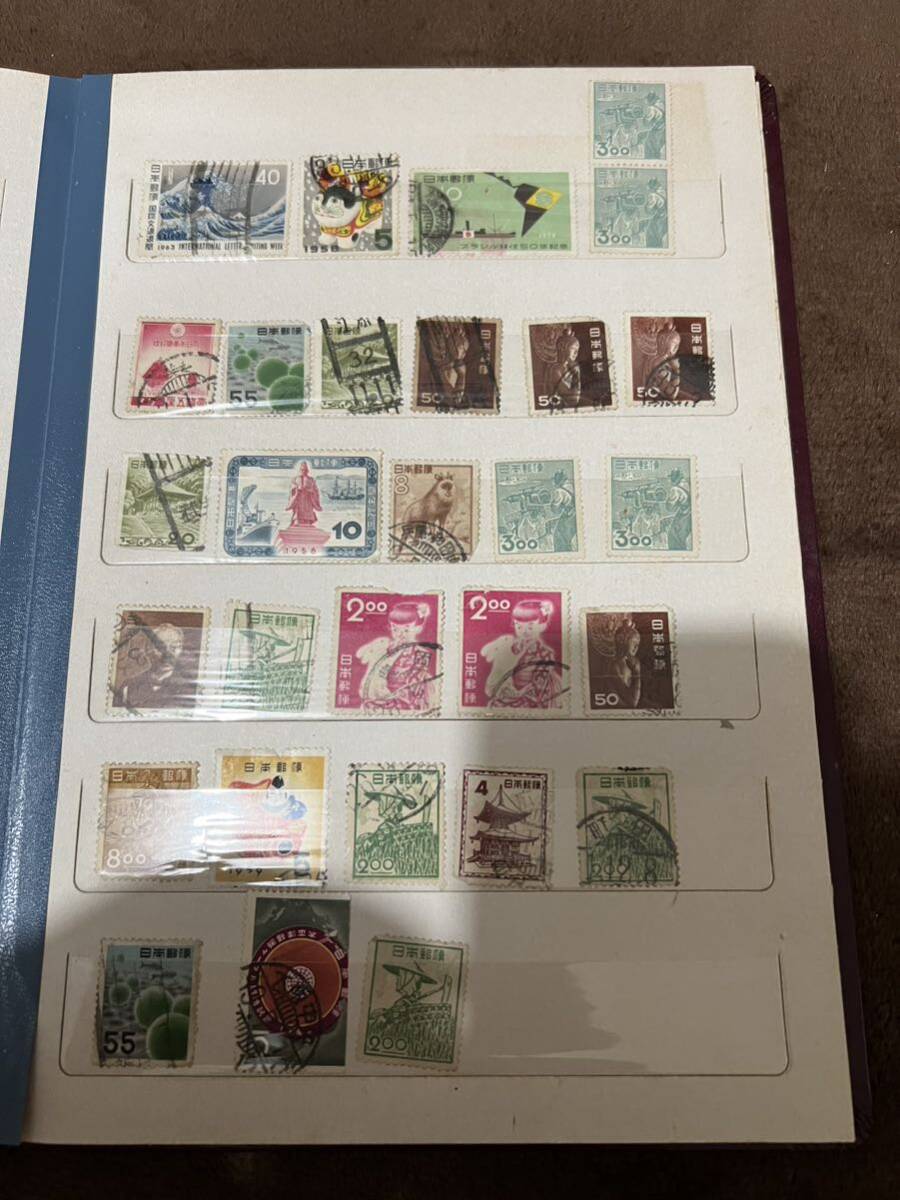 JP1157＊切手 日本郵便 使用済み切手 アンティーク 冊子付＊の画像9