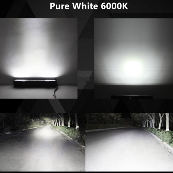 1 jpy ~ LED working light white 12V 24V working light 216w 38cm light bar 15 -inch floodlight Jimny all-purpose foglamp waterproof 2a