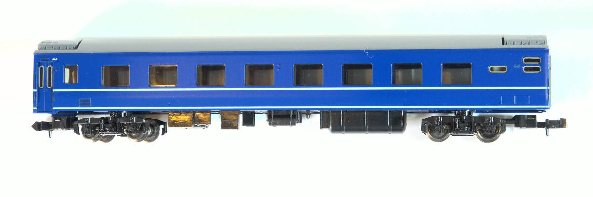 【G42C39】TOMIX「No.2523 オハネ14」ケースなし　14系14形寝台客車　中古Nゲージ　ジャンク_画像3