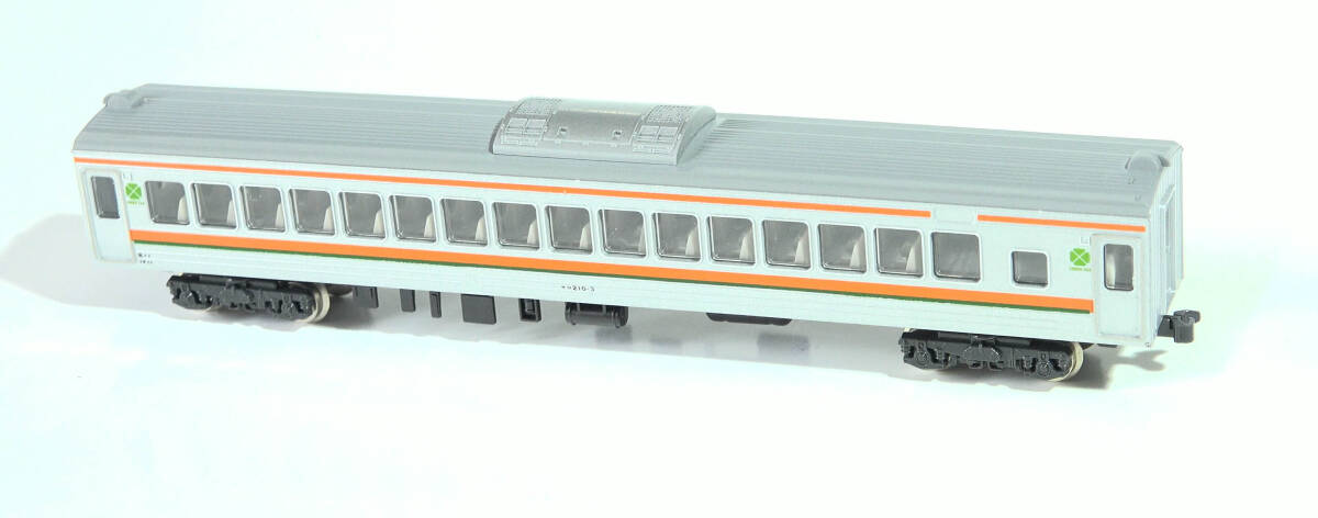 【G44441】KATO「サロ210　湘南色帯」ケースなし　211系近郊形電車　中古Nゲージ　ジャンク_画像1