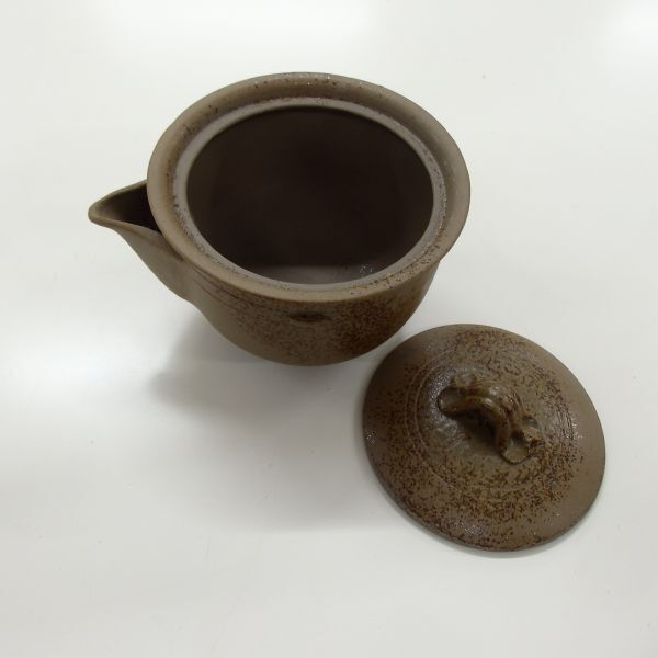 1円スタート 備前焼 茶器 茶碗 おじょこ 茶道道具 アンティーク品 和食器 陶器 食器 4-303