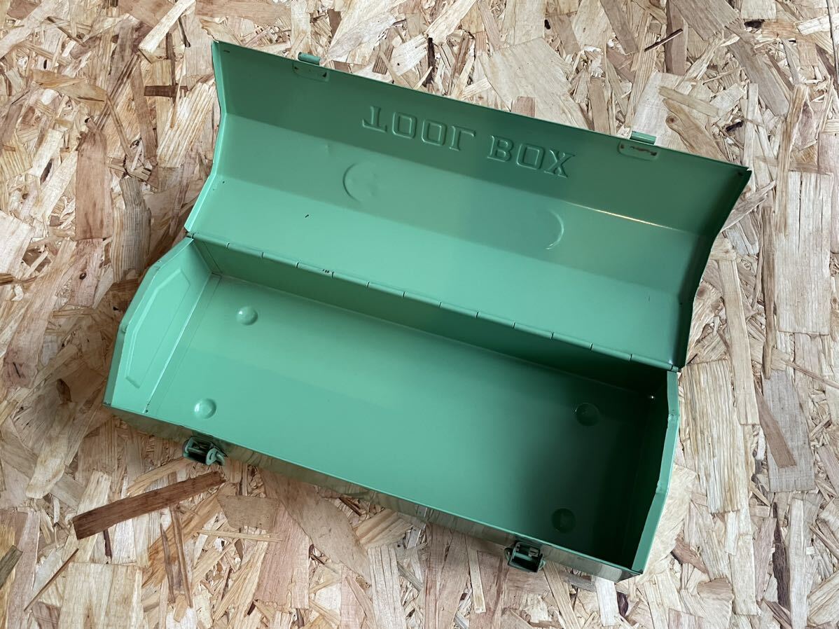 昭和レトロ ■ 工具箱 ツールボックス TOOL BOX（大）■ 工業系 インダストリアル_画像2