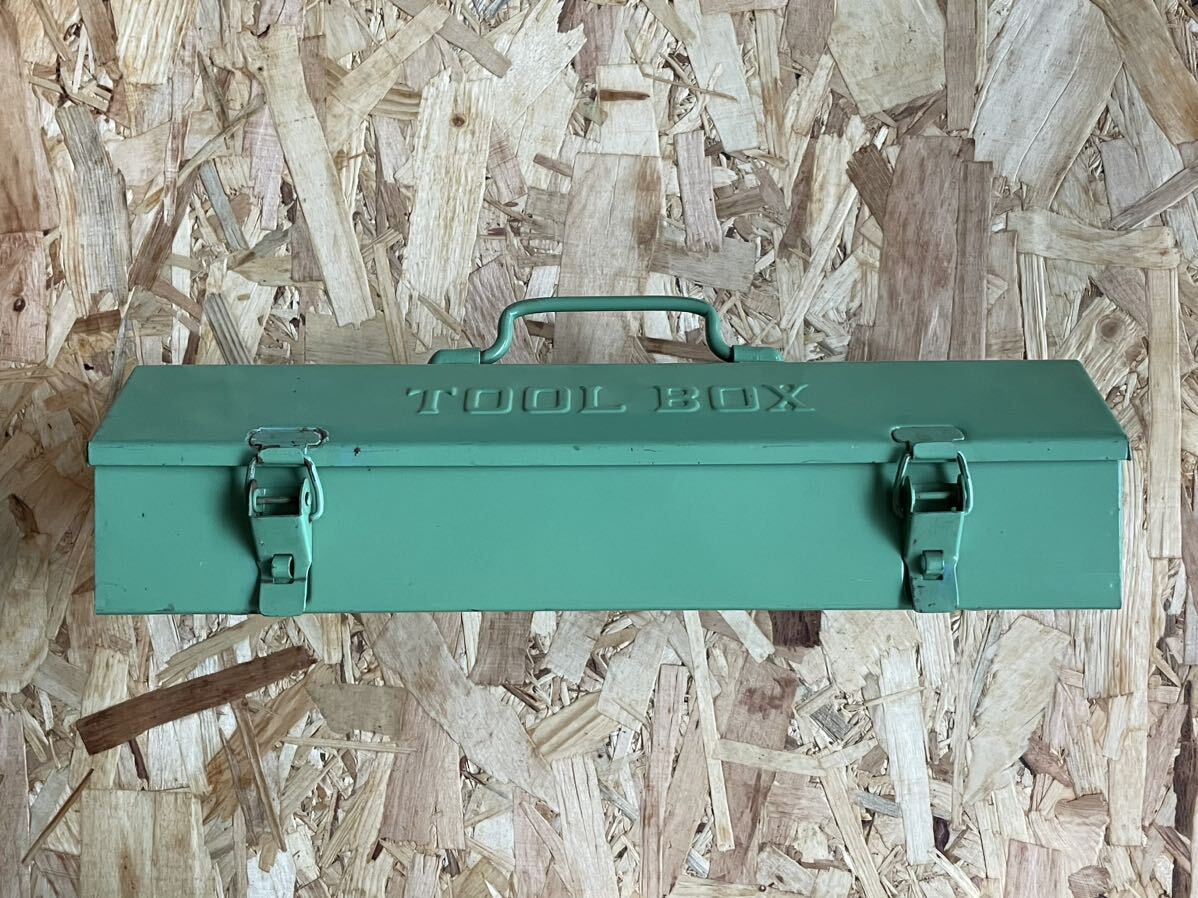 昭和レトロ ■ 工具箱 ツールボックス TOOL BOX（大）■ 工業系 インダストリアル_画像3
