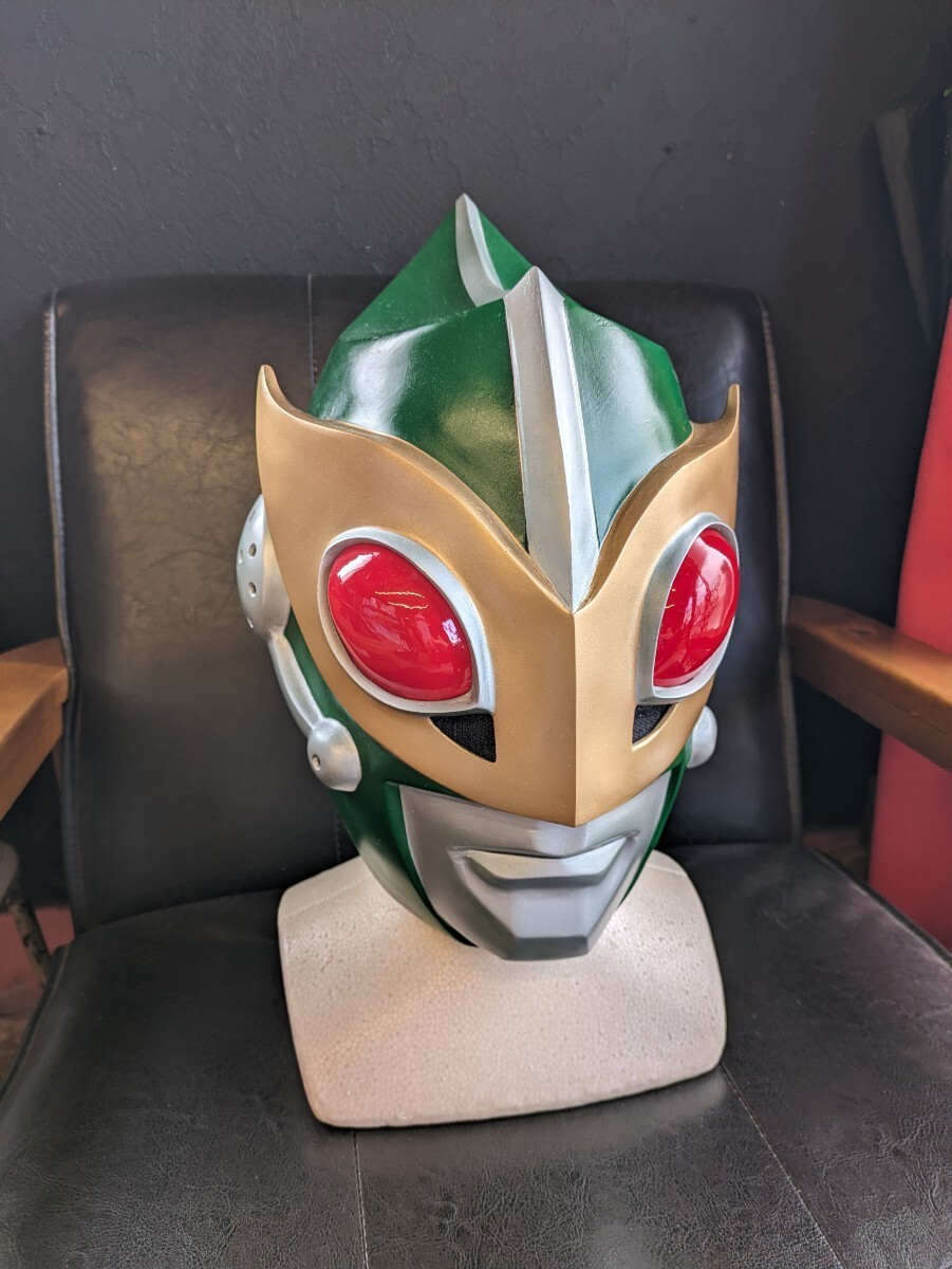 サンダーマスク 1/1 マスクアトラク Yahoo!オークション - サンダーマスク 1/1マスク アトラク 特撮