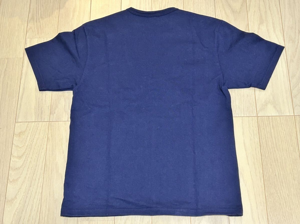 新品 保管品 ジェラード Tシャツ 半袖 シャツ ネイビー 38M ネイティブ インディアン 検フラットヘッド ウエアハウス 東洋エンタープライズの画像3