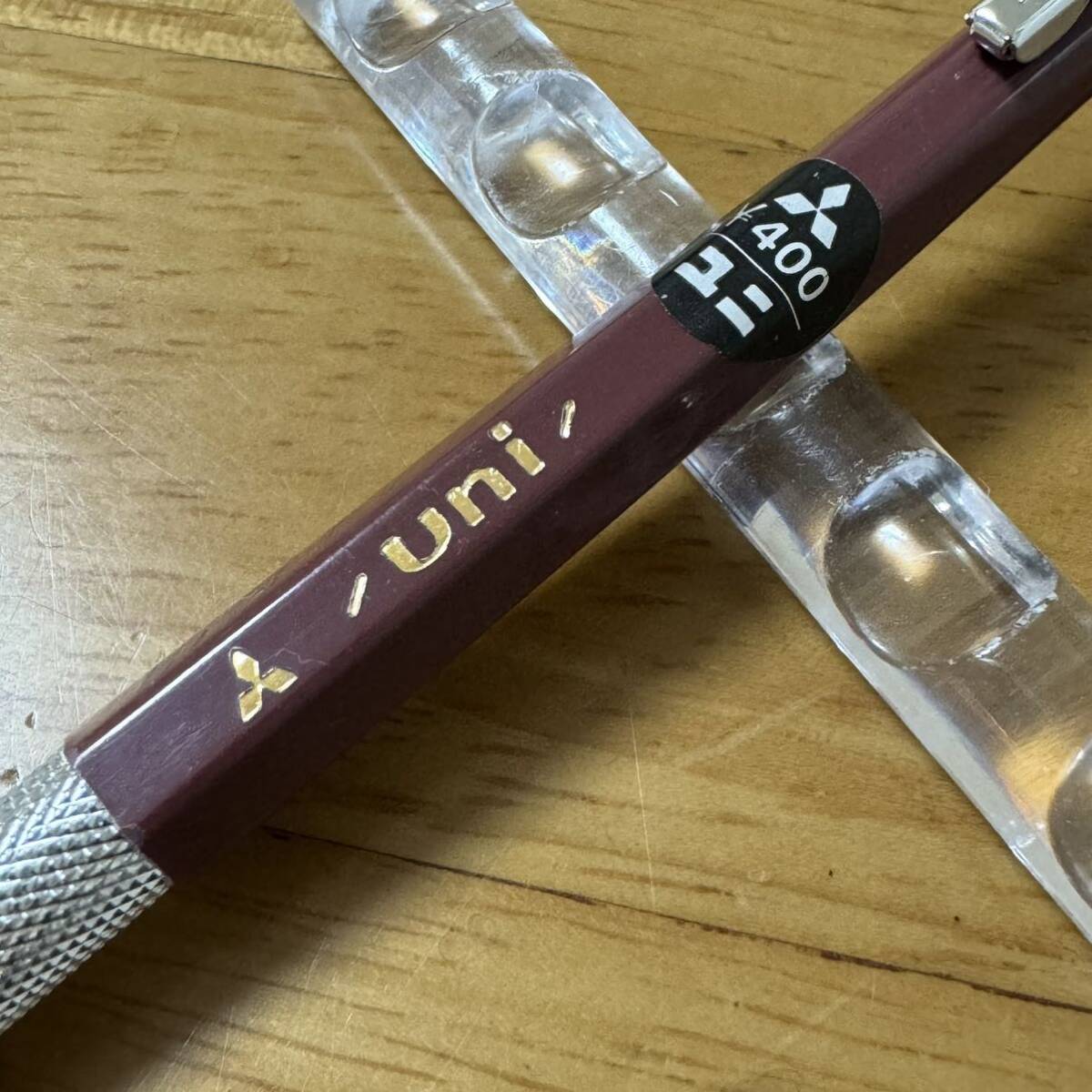新品 廃盤 MITSUBISHI 三菱鉛筆 uni ユニ 芯ホルダー 2.0mm ドロップ式 初期型 昭和レトロ_画像4