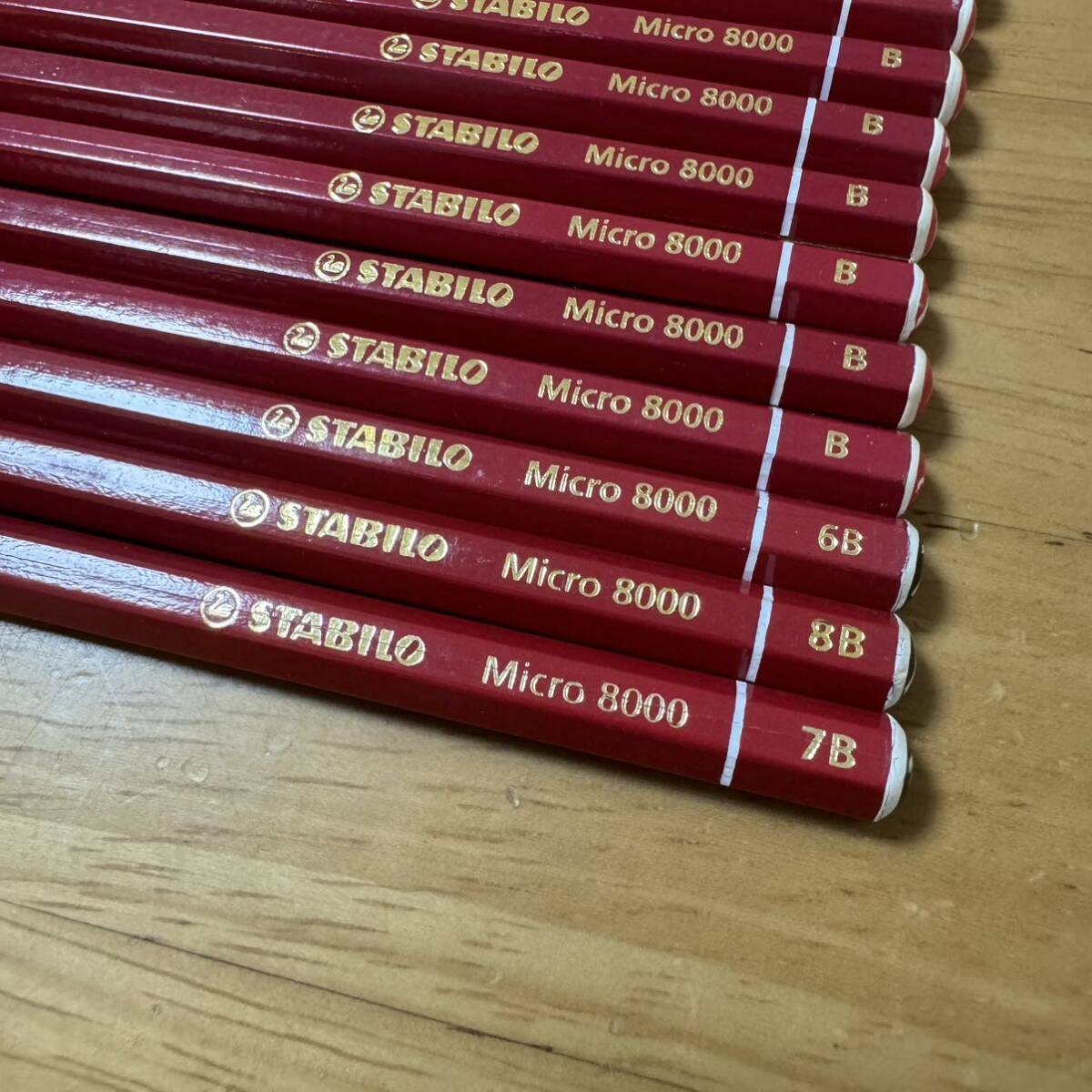  новый товар снят с производства STABILO stabi roMicro 8000 карандаш ....B 6B 7B 8B 15 шт. комплект te солнечный материалы для рисования Germany