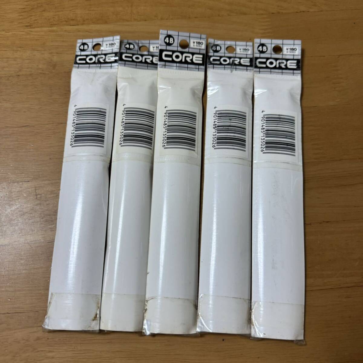 新品 廃盤 COLLEN コーリン 4B 硬筆書写用 Core コアー No.5050 鉛筆 えんぴつ 15本セット 昭和レトロ_画像6