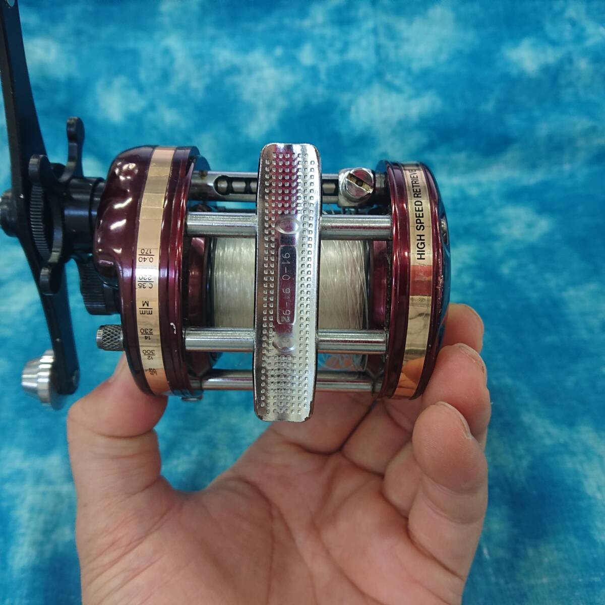 【中古現状品】Abu Garcia　アブガルシア　アンバサダー　6500-C3　2スピード_画像10