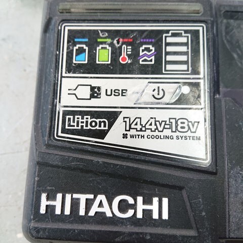 【中古現状品】日立工機 Hitachi UC18YDL 日立急速充電器の画像2