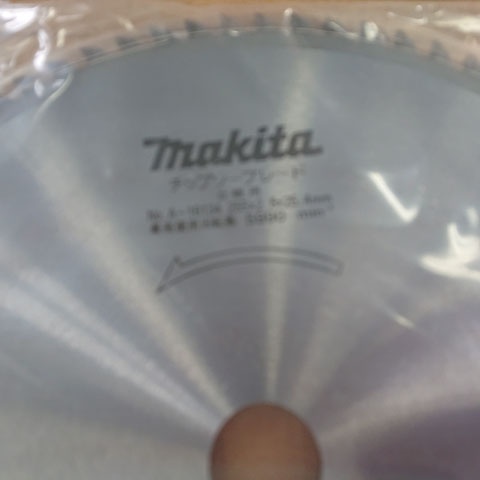【中古現状品】Makita　マキタ　A-16134　木工用 チップソー　刃数72P 外径255mm内径25.4mm_画像3
