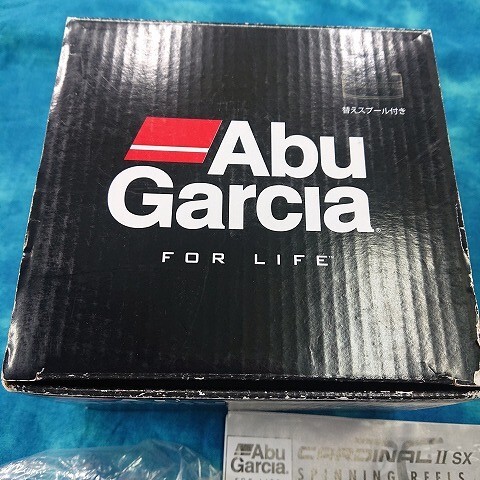 【未使用展示品】Abu Garcia CARDINAL2 SX CARDIISX3000 替えスプール付き スピニングリールの画像4