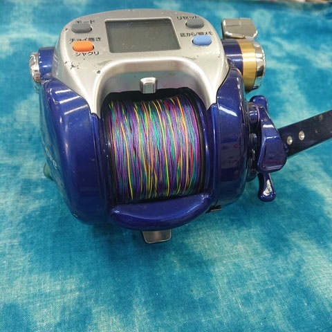 【中古現状品】DAIWA　ダイワ　HYPERTANACOM　ハイパータナコン　500Fe　電動リール_画像2