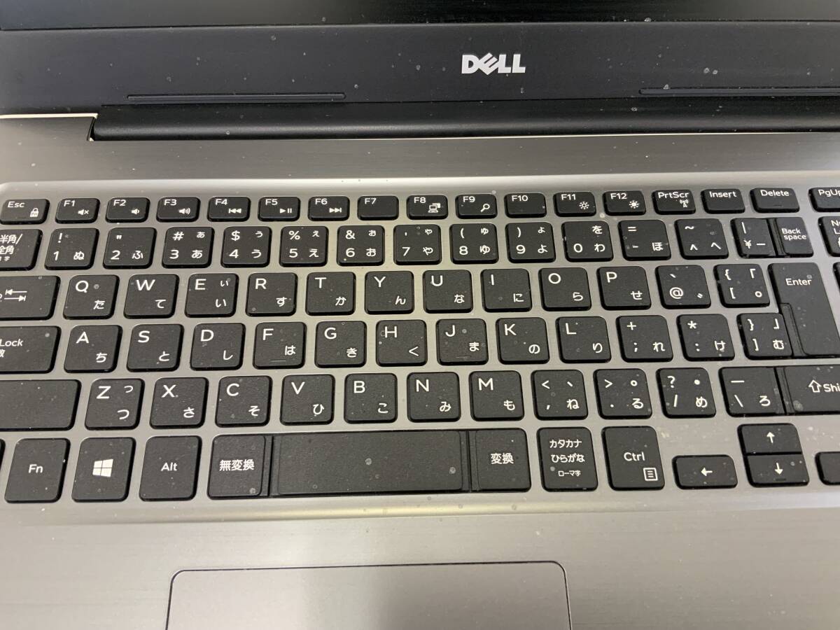 H0603−93 1816【1円スタート】 DELL ノートPC Inspiron 15 5000シリーズ　CORE i7 8GB_画像3