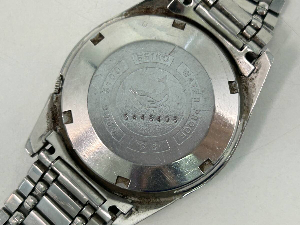 H0604-43 1822【1円スタート】腕時計　セイコー　SEIKO　マチック　MATIC　6206-8100　26石　デイデイト　自動巻き　メンズ_画像8