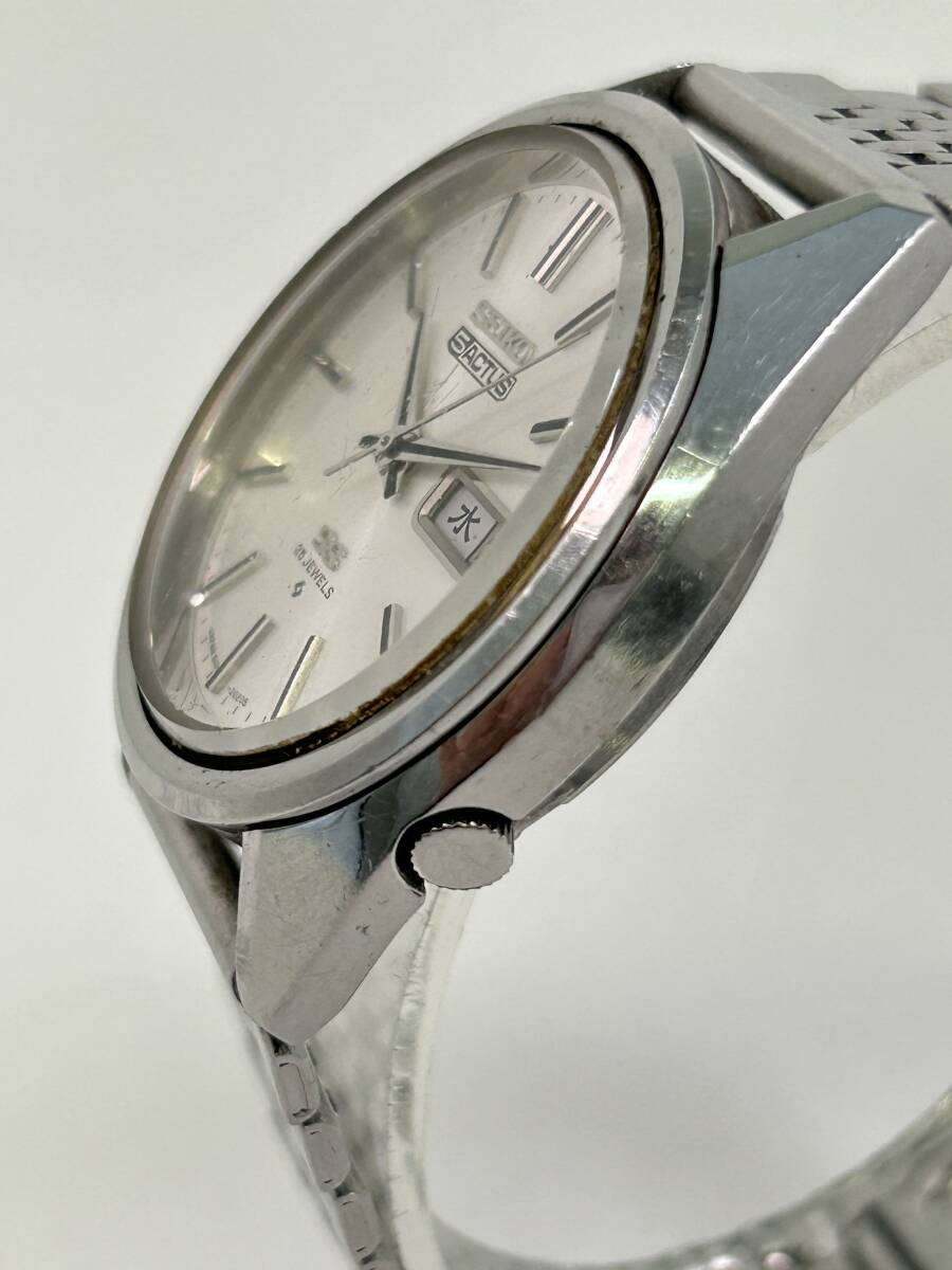 H0604-44 1823【1円スタート】腕時計　セイコー　SEIKO　5　アクタス　ACTUS　6106-7740　25石　デイデイト　自動巻き　メンズ