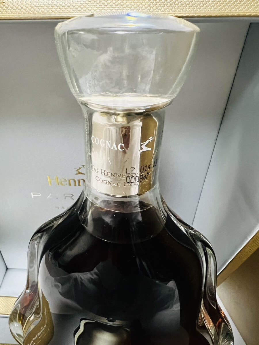 Hennessy PARADIS ヘネシー パラディ Rare コニャック クリスタルボトル カード 化粧箱 外カバー付き 未開封 ブランデーの画像2