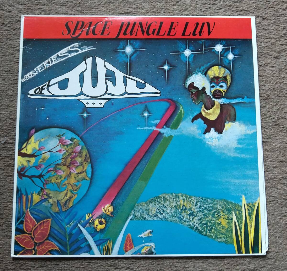 レアグルーヴ大名盤！ Oneness Of Juju African Rhythms + Space Jungle Luvの画像3