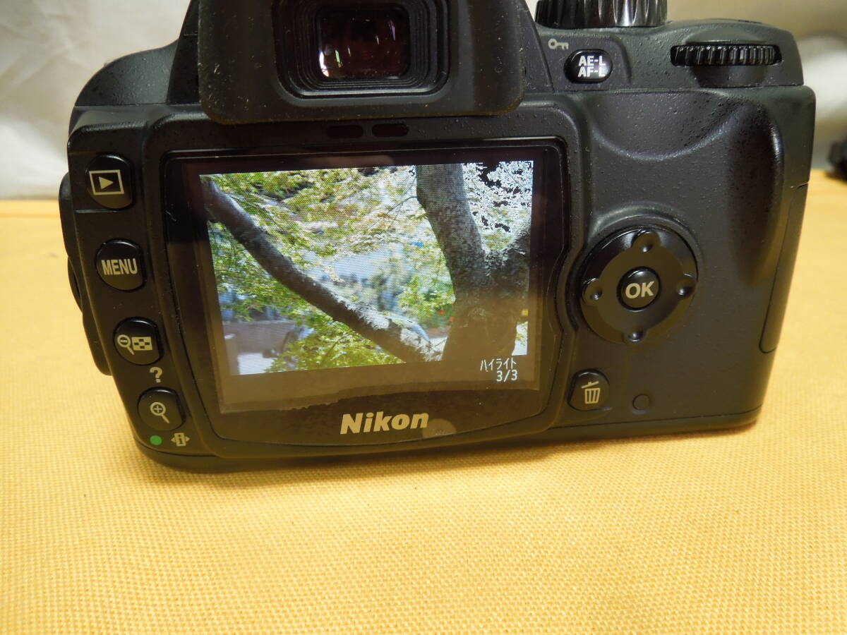 ニコン Nikon D60 & AF-S DX Nikkor 18-70mm F3.5-5,6G VR／ 動作良好　　_画像7