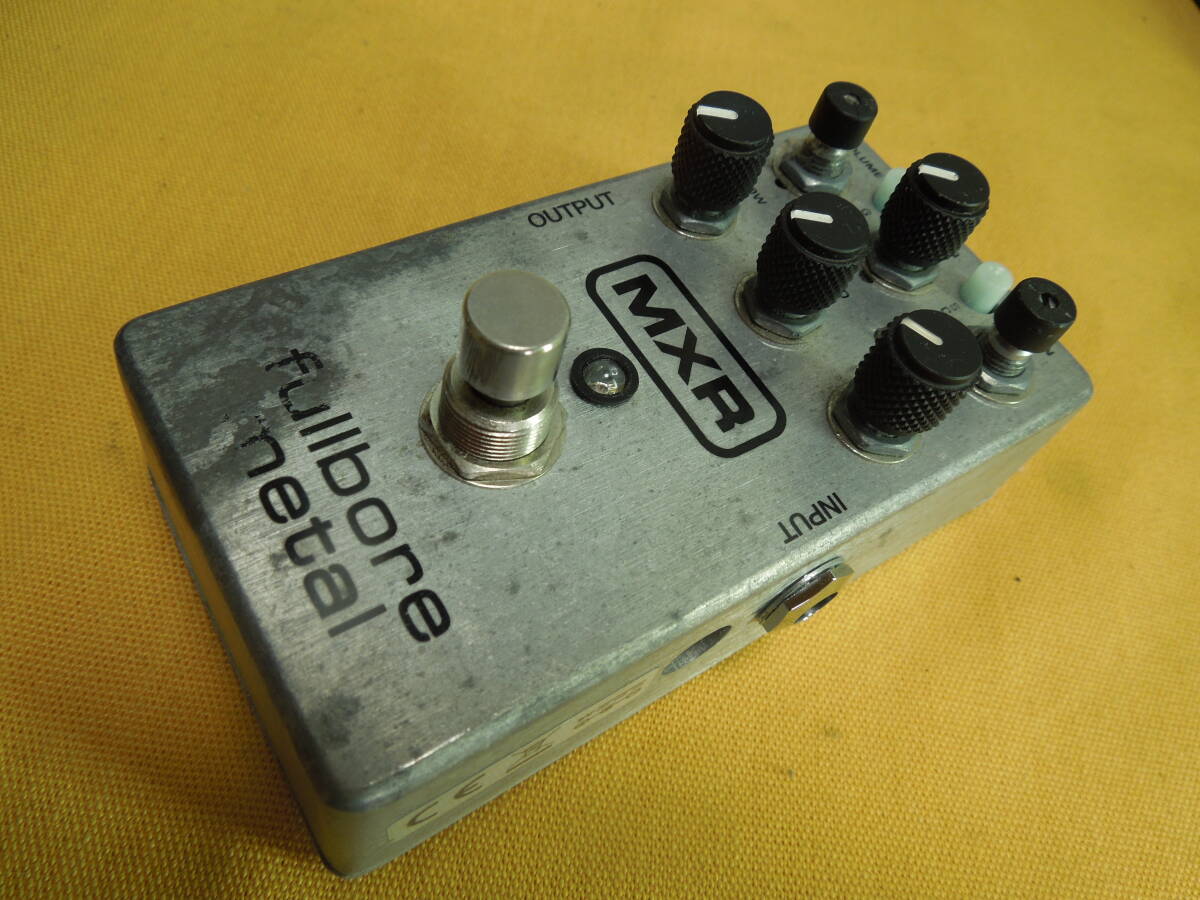 ♪ MXR / Fullbore Metal ハイゲイン ディストーション中古 動作確認 エフェクター _画像1