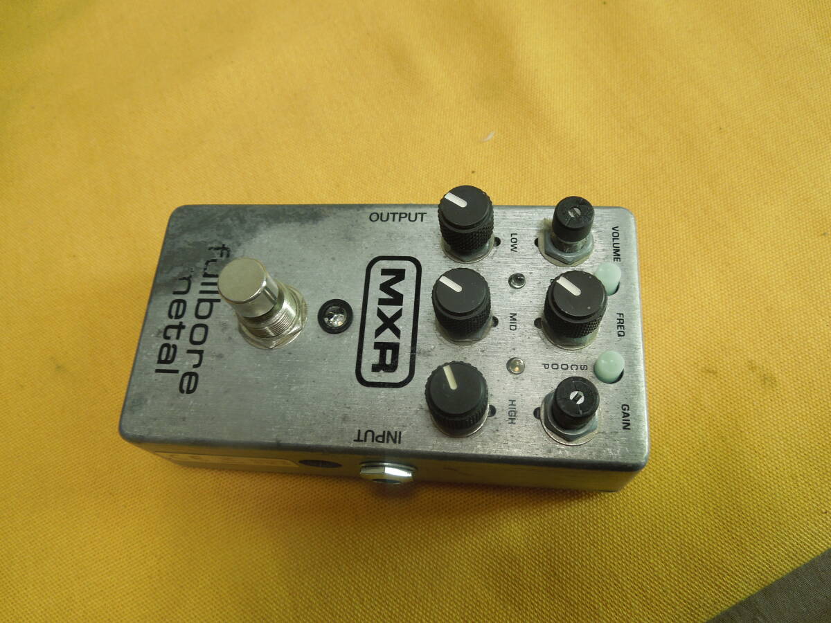 ♪ MXR / Fullbore Metal ハイゲイン ディストーション中古 動作確認 エフェクター _画像5