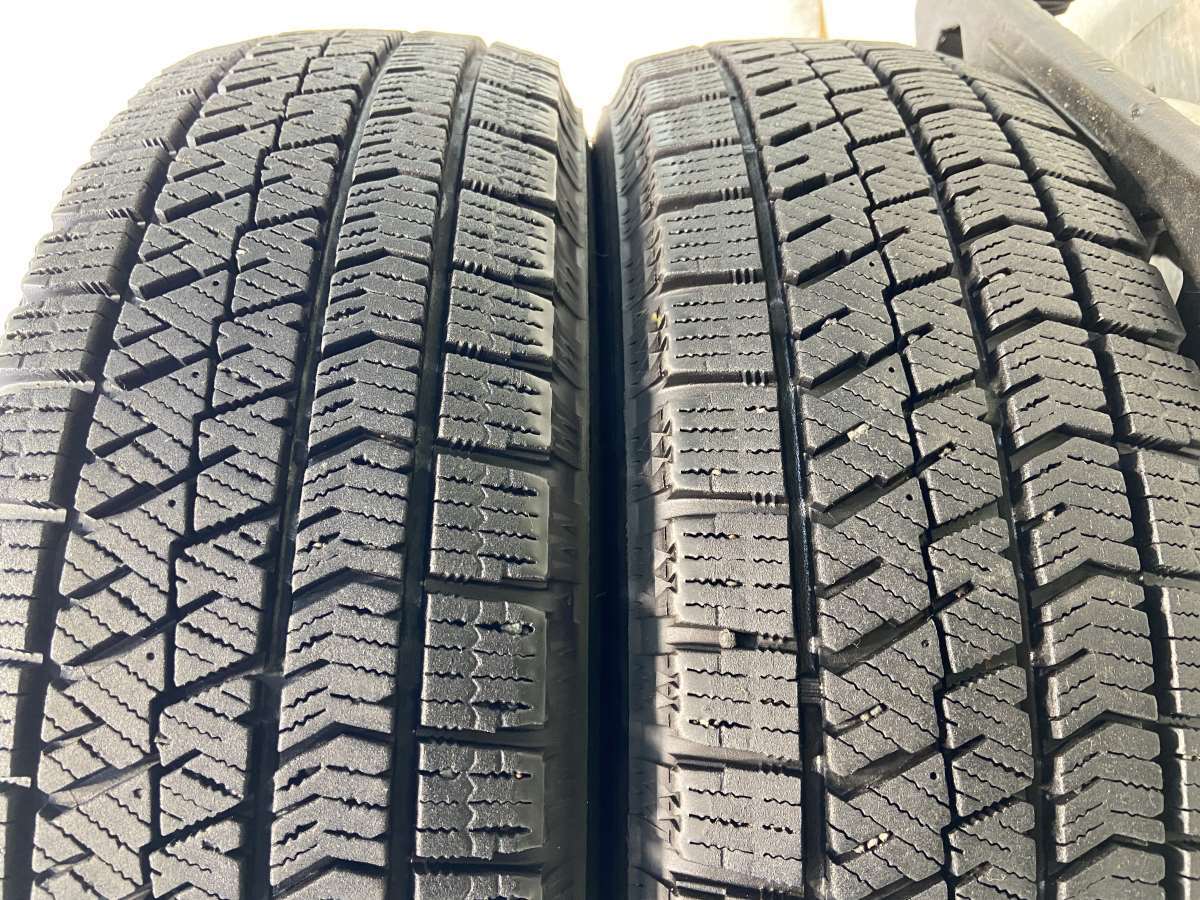 中古タイヤ スタッドレスタイヤ 2本セット 155/65R14 ブリヂストン ブリザック VRX2_画像3