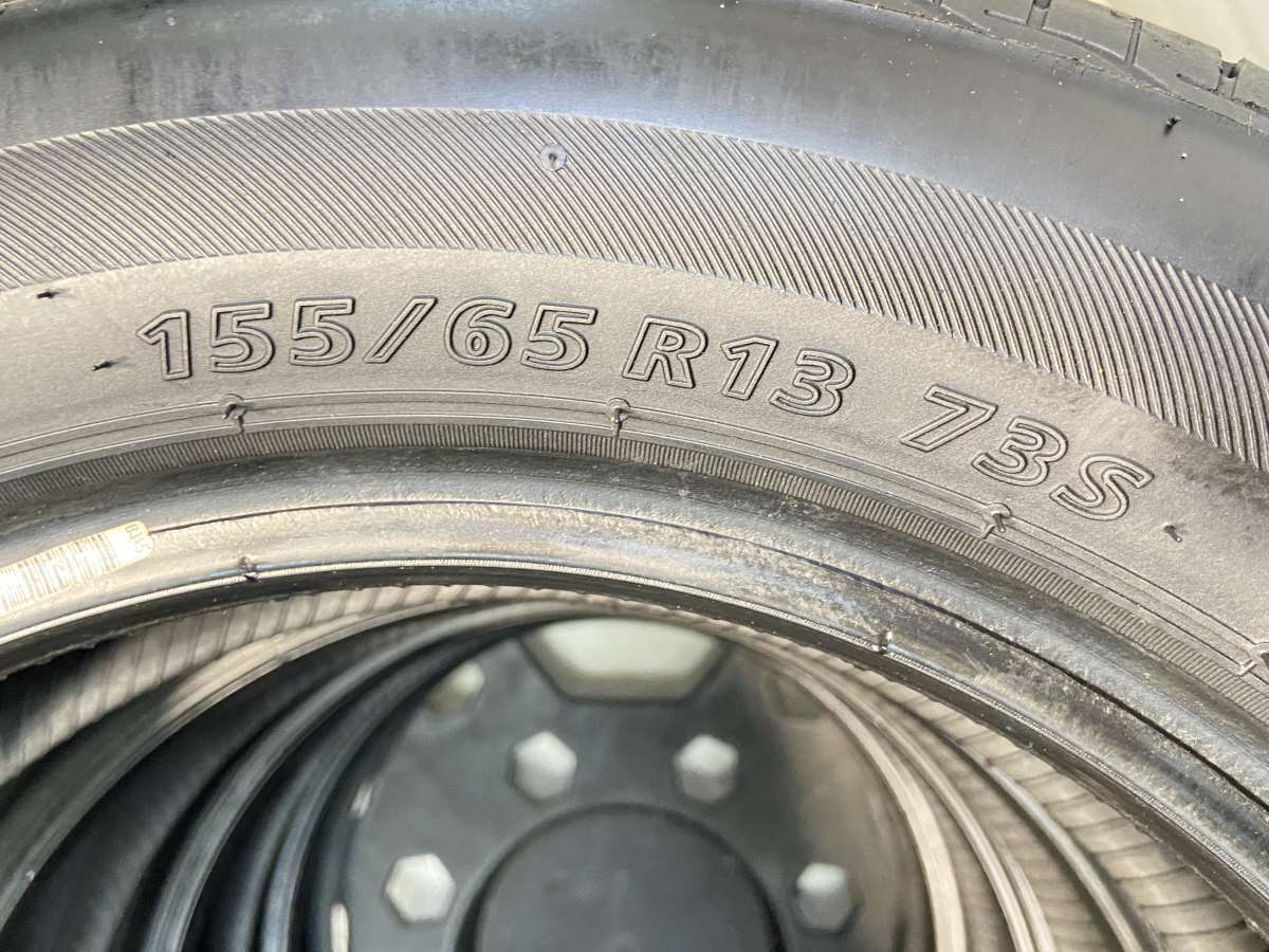 中古タイヤ サマータイヤ 4本セット 155/65R13 ブリヂストン ネクストリー_画像5