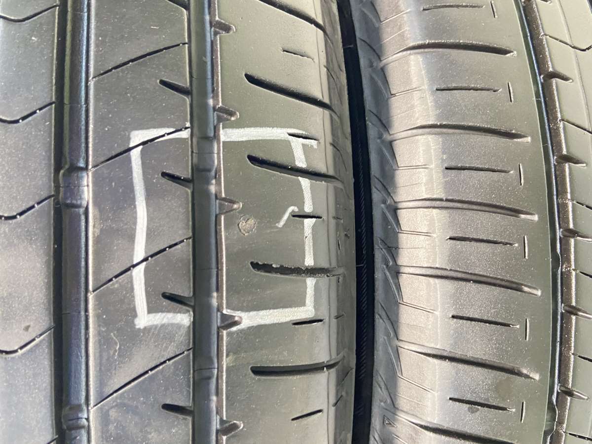 中古タイヤ サマータイヤ 2本セット 195/65R15 ブリヂストン エコピア NH100 RV_画像5