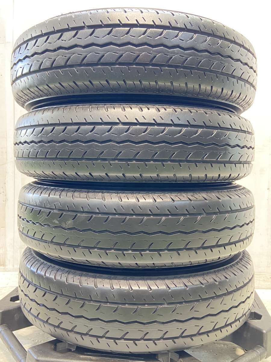 中古タイヤ サマータイヤ ホイールセット 4本セット 145/80R12 80/78LT ダイハツ純正 12x4.0 100-4穴 ヨコハマ JOB RY52_画像3