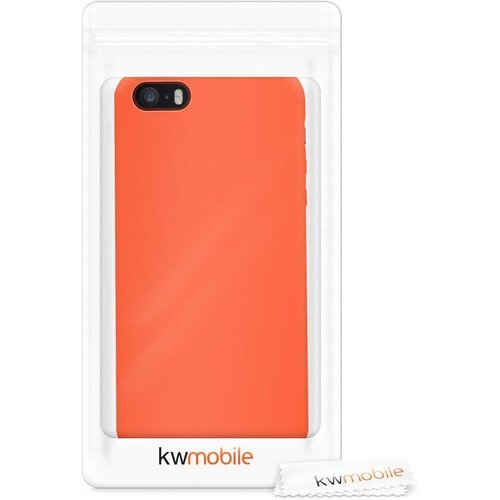 kwmobile スマホケース 対応: Apple i シリコン カバー - 耐衝撃 傷防止 サラサラ Case 96