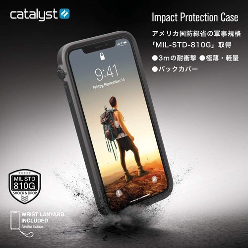 catalyst カタリスト iPhone XS Max 衝撃吸収ケース クリア CT-IPIP18L-CL 119_画像3