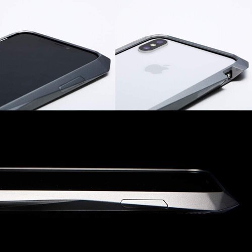 Deff ディーフ CLEAVE Aluminum B XS アルミバンパー iPhone XS/X用 ブラック 140