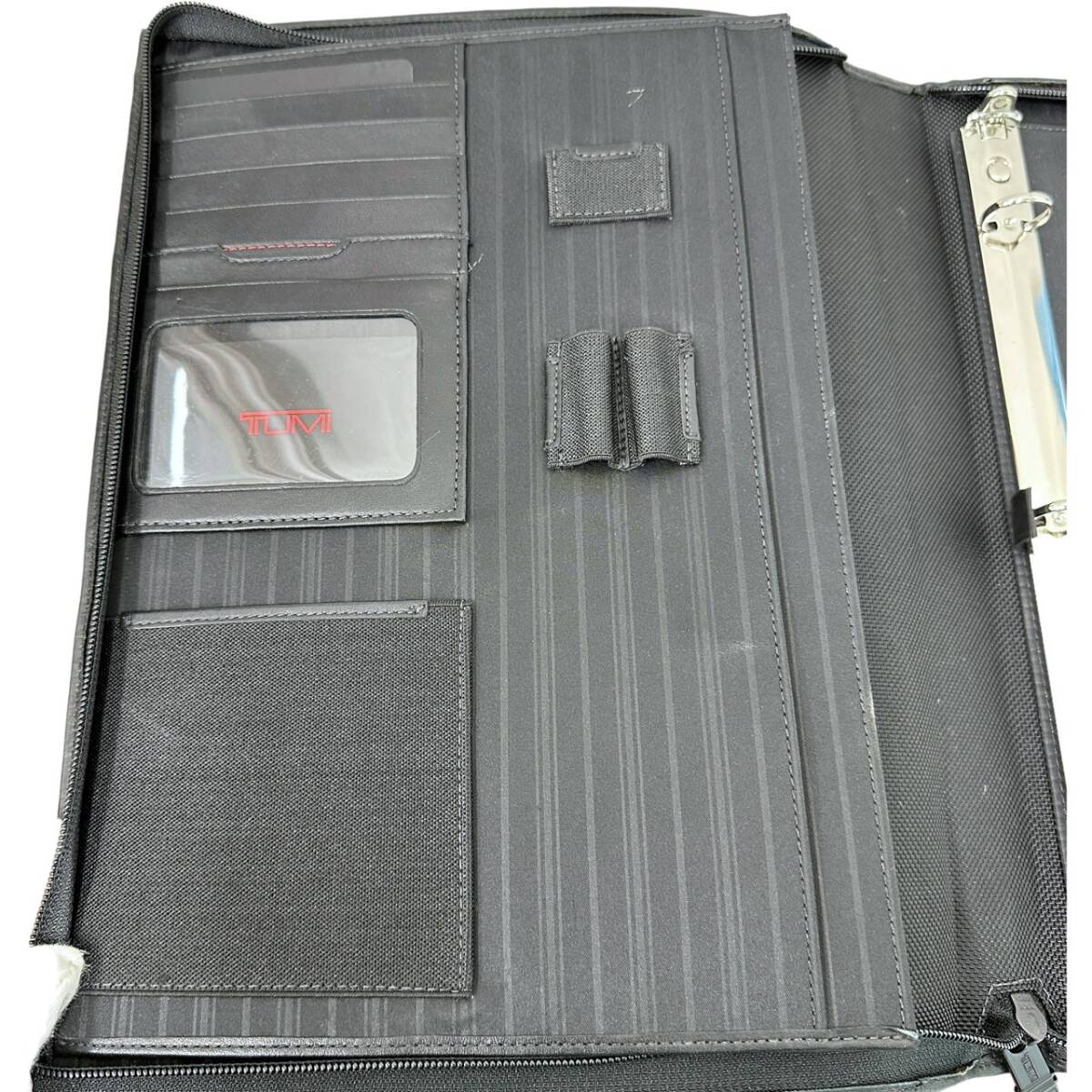 【1円スタート】トゥミ ビジネスバッグ ブリーフケース 書類カバン A4収納 レザー ハンドバッグ TUMIの画像5