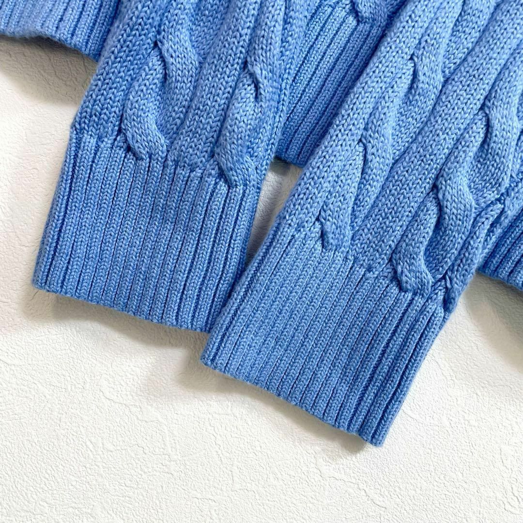 タグ付き ポロラルフローレン ケーブル編み ポニー刺繍 長袖 タグ付き ポロラルフローレン ケーブル編み ポニー刺繍 長袖