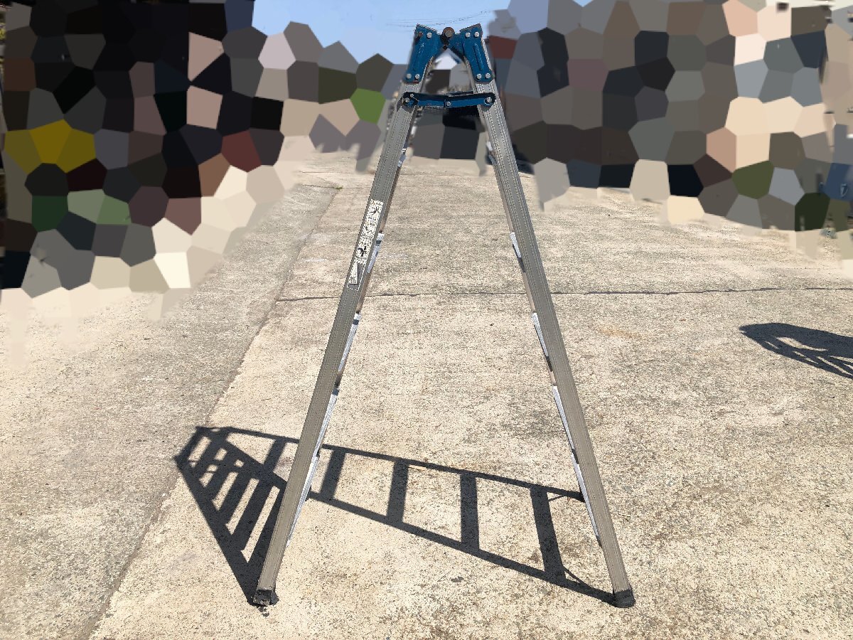 ALINCO アルインコ MXU-180FG はしご兼用脚立 ステップ 階段 はしご 梯子 ハシゴ アルミ 踏み台 足場の画像5
