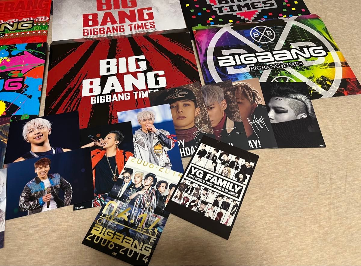 BIGBANG会報　ポストカード　ファンクラブ限定　バースデーカードセット