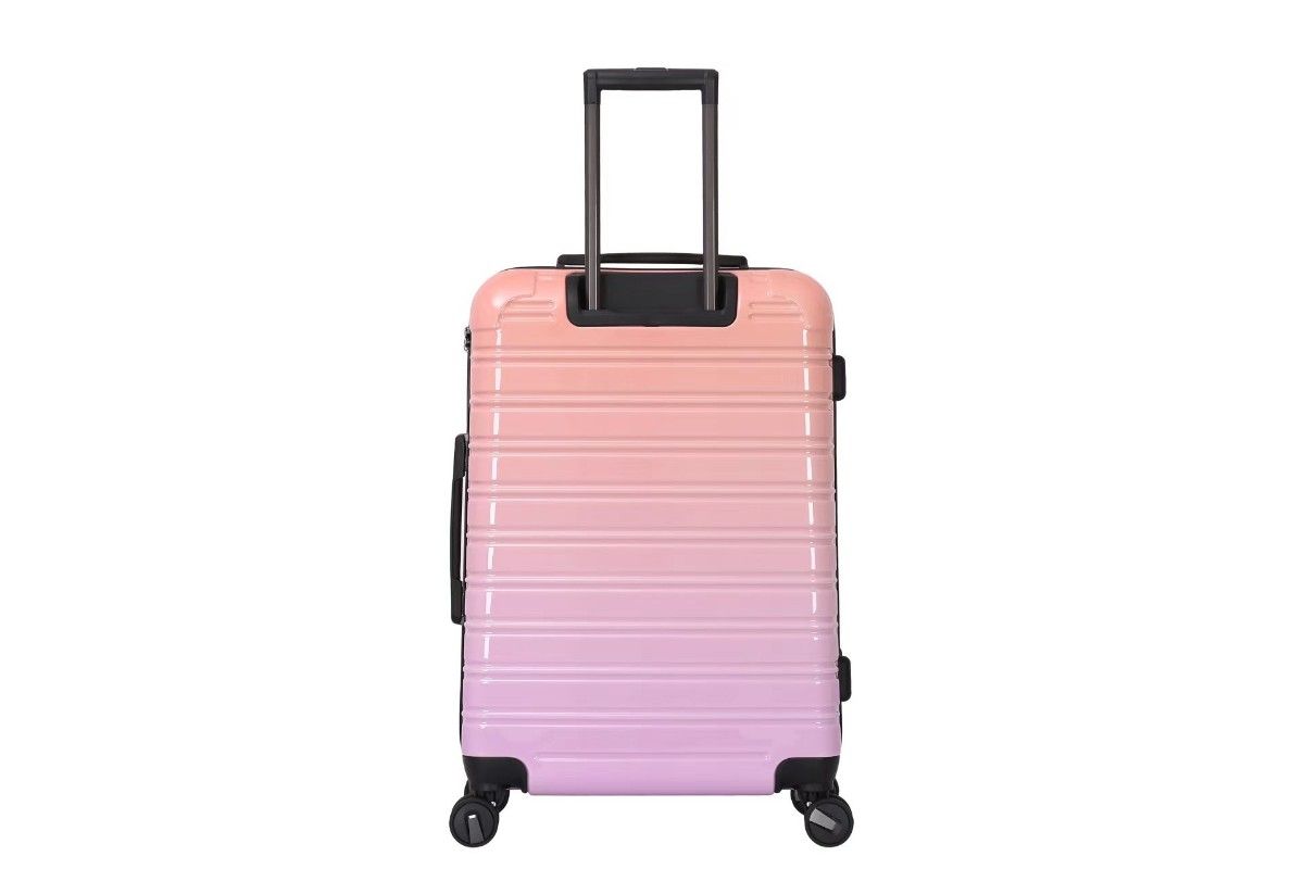 キャリーケース ピンク グラデーション Sサイズ 機内持込 8輪 ハード 小型 スーツケース