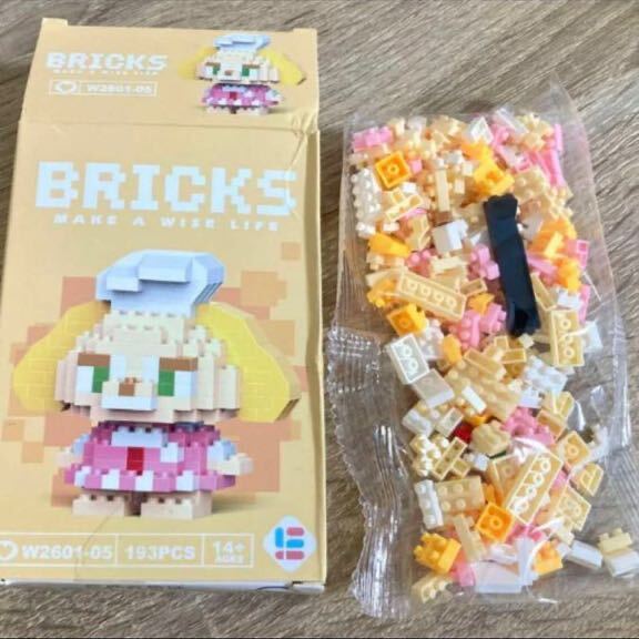 ダッフィーフレンズ6体セット ナノブロック互換 BRICKSの画像5