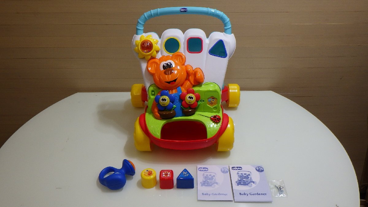 G689-52788 Экспонат / Неиспользованный Kikko Baby Gardner Детские товары Ходунки Игрушки Целевой возраст 9 месяцев ~ 24 месяца Размер / примерно 50,5×18×38,5 см