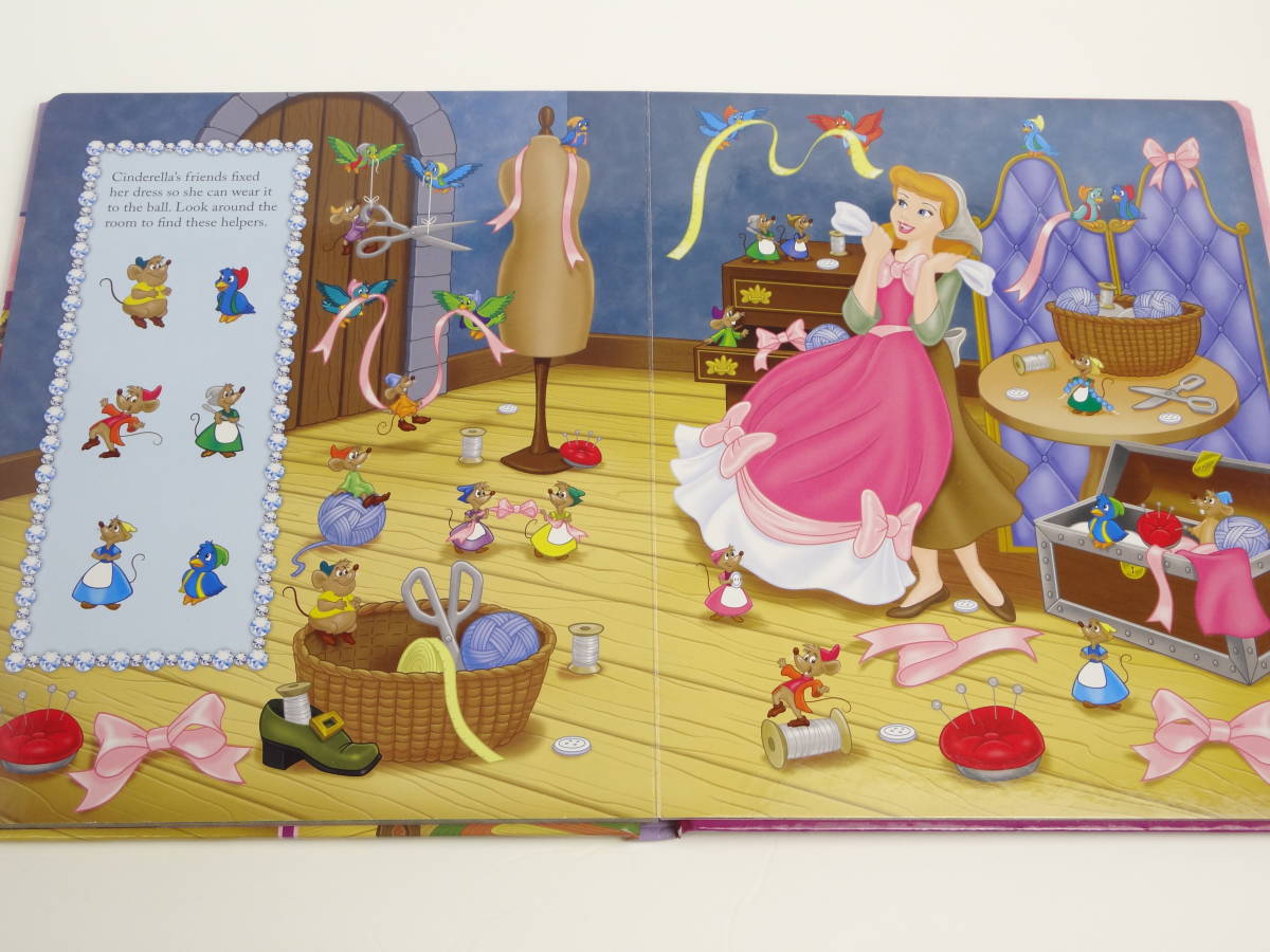 【英語】さがして! みつけて! ディズニープリンセス★Disney Princess First Look and Find★洋書絵本［4］_画像4