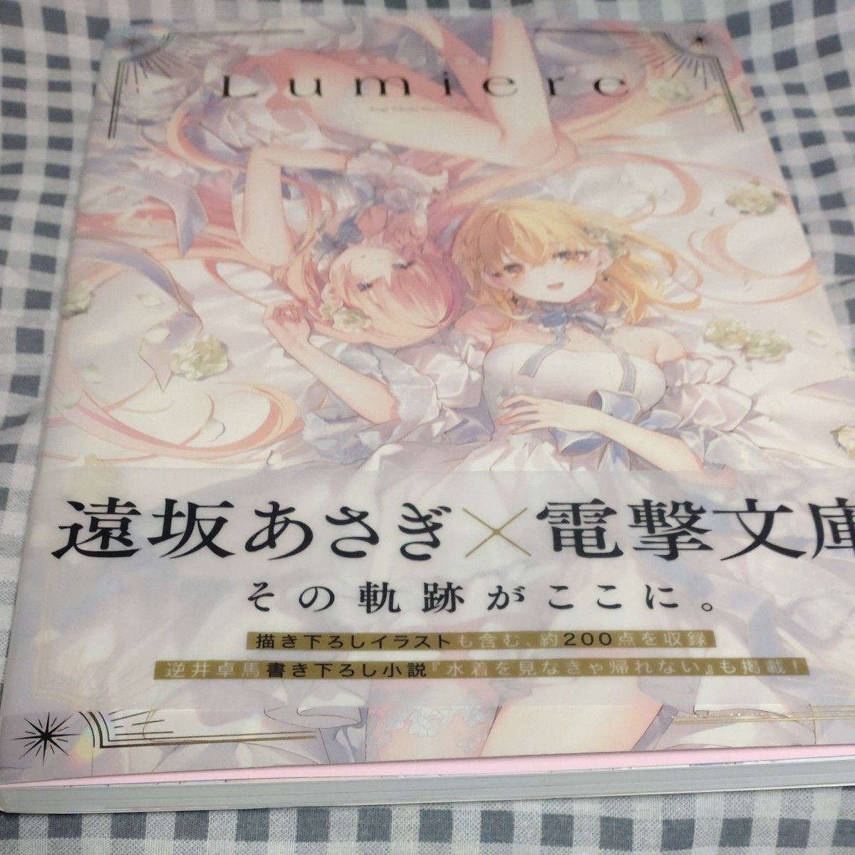 〇2T27/ 遠坂あさぎ/ 画集 Lumiere/収録イラスト： 豚のレバーは加熱しろ ガーリー・エアフォース/未読品