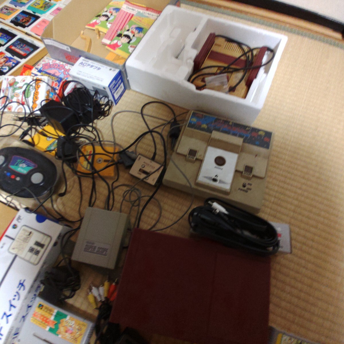 ゲーム機ソフトまとめ売り ファミコン スーパーファミコン ディスクシステム TVboy Tvvader スーパースコープ レトロコンボ 現状販売の画像6