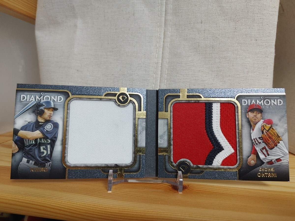 10枚限定 大谷翔平 イチロー パッチカード topps dual relic 10枚限定 大谷翔平 イチロー パッチカード topps dual relic