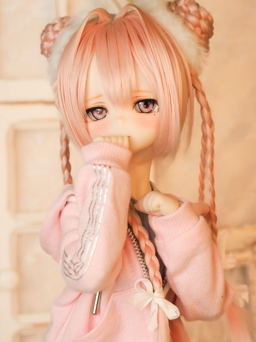 DDH-10 SW カスタムヘッド ソフビ盛り＋自作レジンアイ1種【みとねるっ子】の画像5