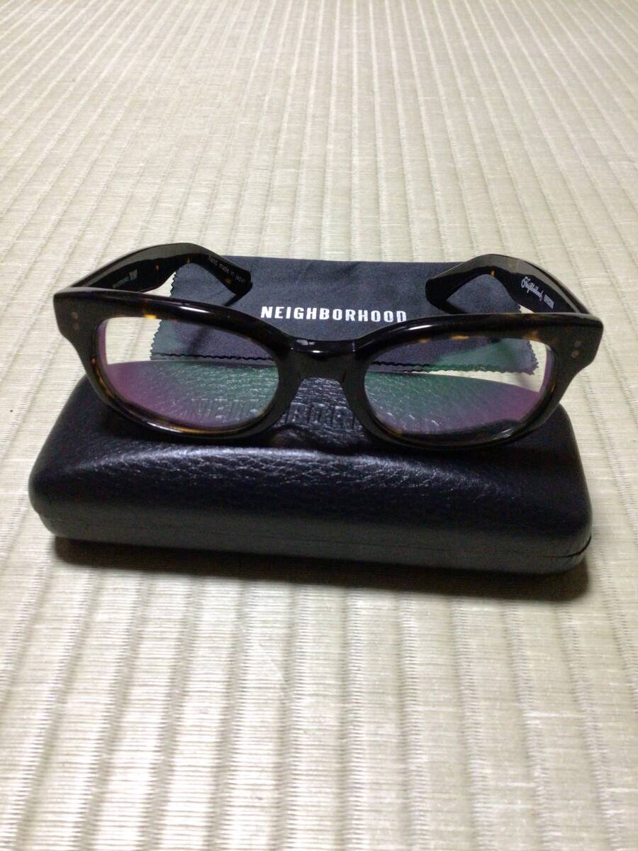 EFFECTOR × NEIGHBORHOOD エフェクター × ネイバーフッド ( used 美品 ) トランプ TRAMP 眼鏡 メガネ サングラスの画像1