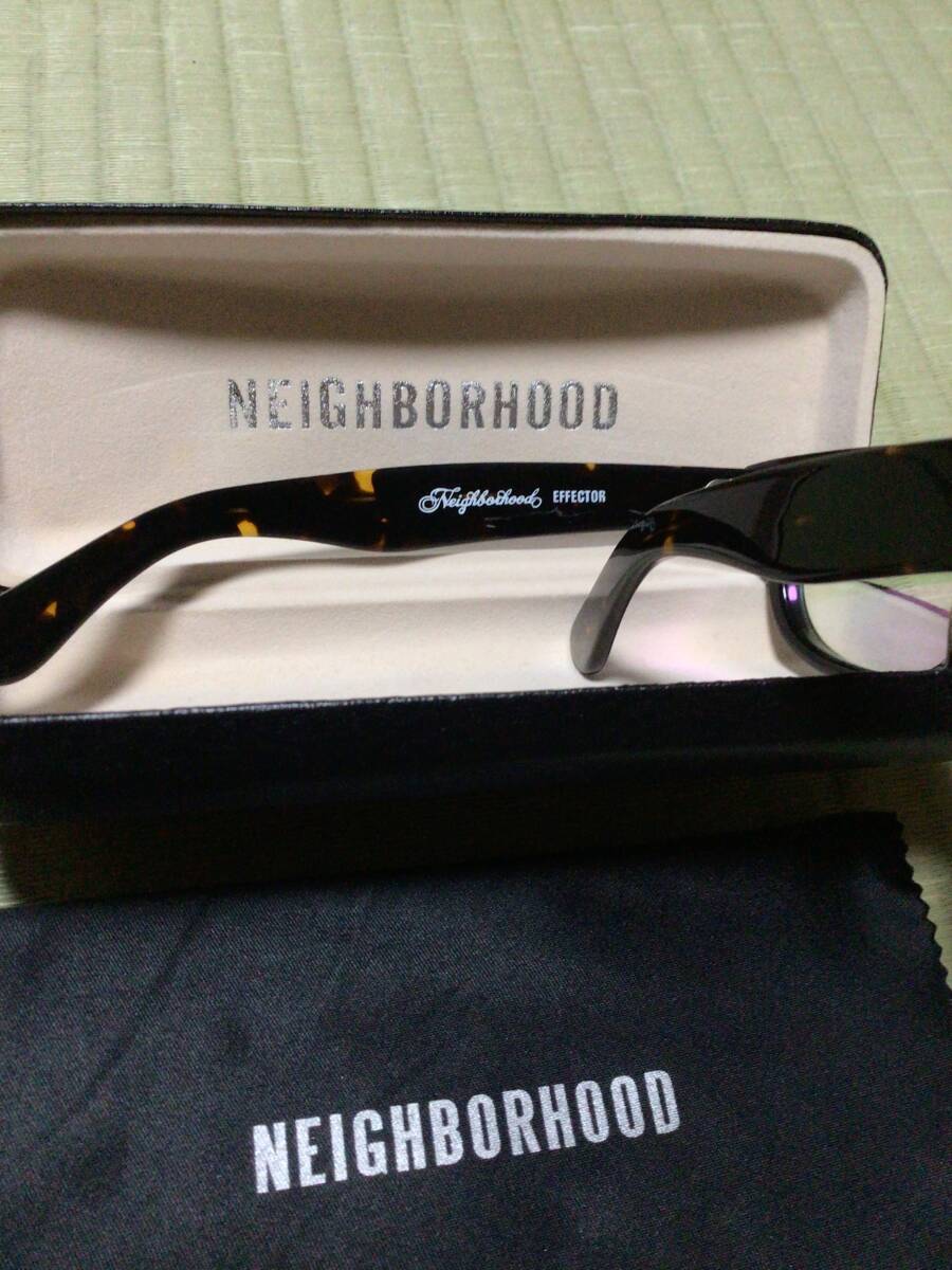 EFFECTOR × NEIGHBORHOOD エフェクター × ネイバーフッド ( used 美品 ) トランプ TRAMP 眼鏡 メガネ サングラスの画像5